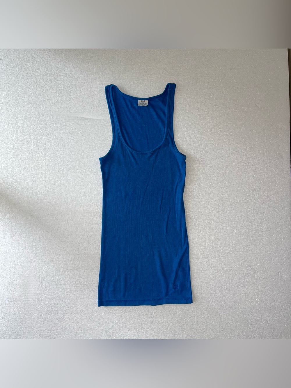 Victoria's Secret PINK Racerback Tank Top Women’s Size Small Blue 2010